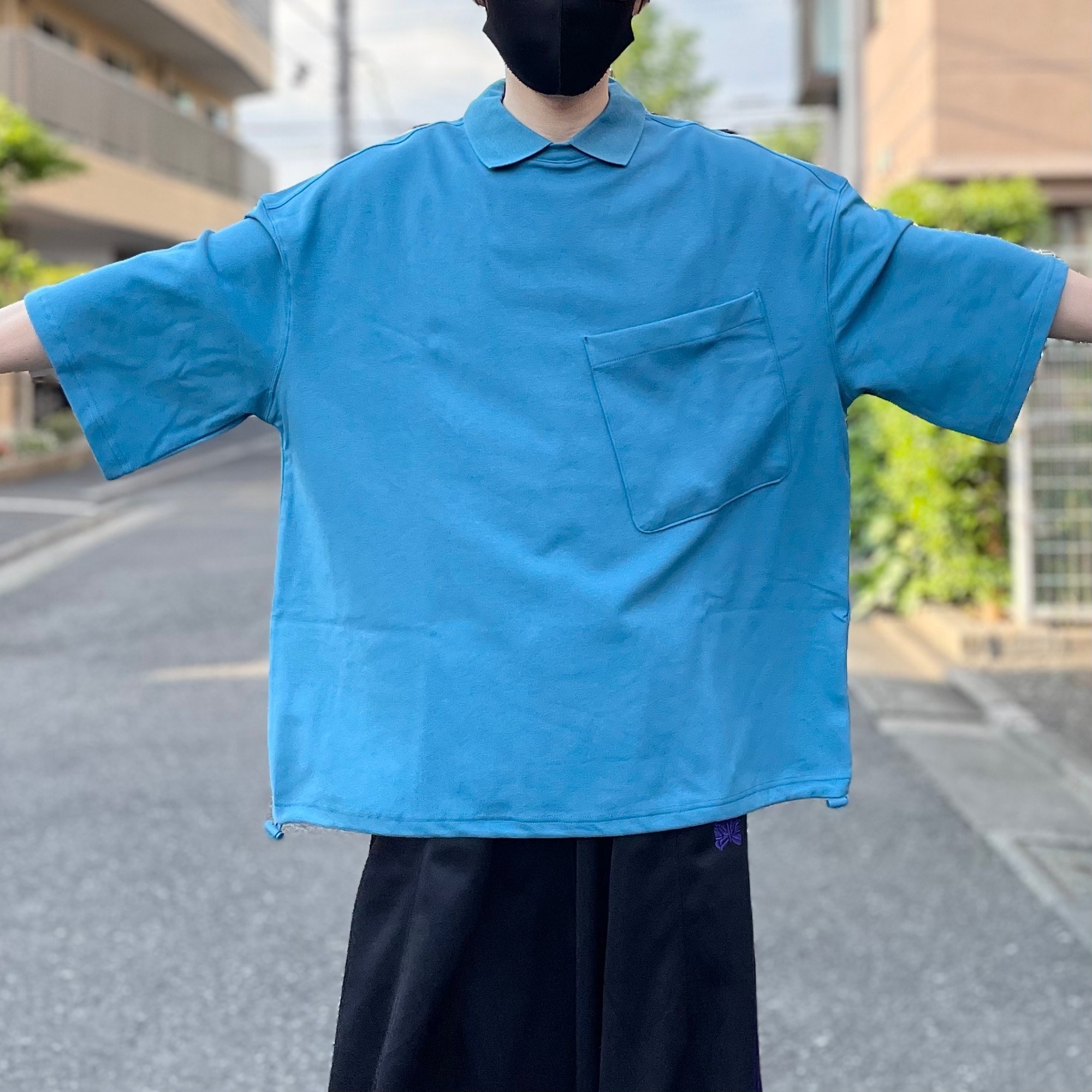 H&Mのおすすめのメンズアイテム「オーバーサイズフィット ドローストリングトップス」