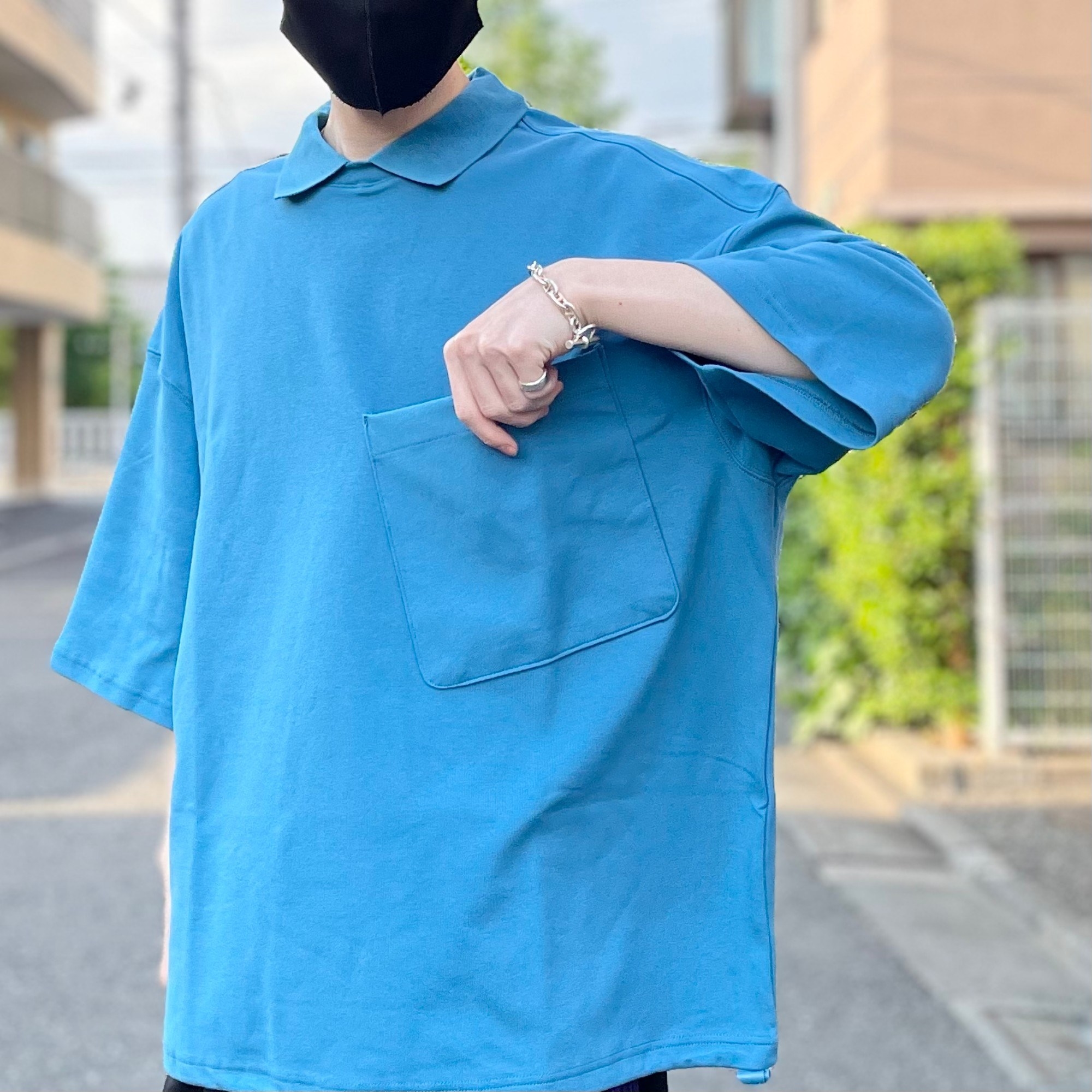 H&Mのおすすめのメンズアイテム「オーバーサイズフィット ドローストリングトップス」