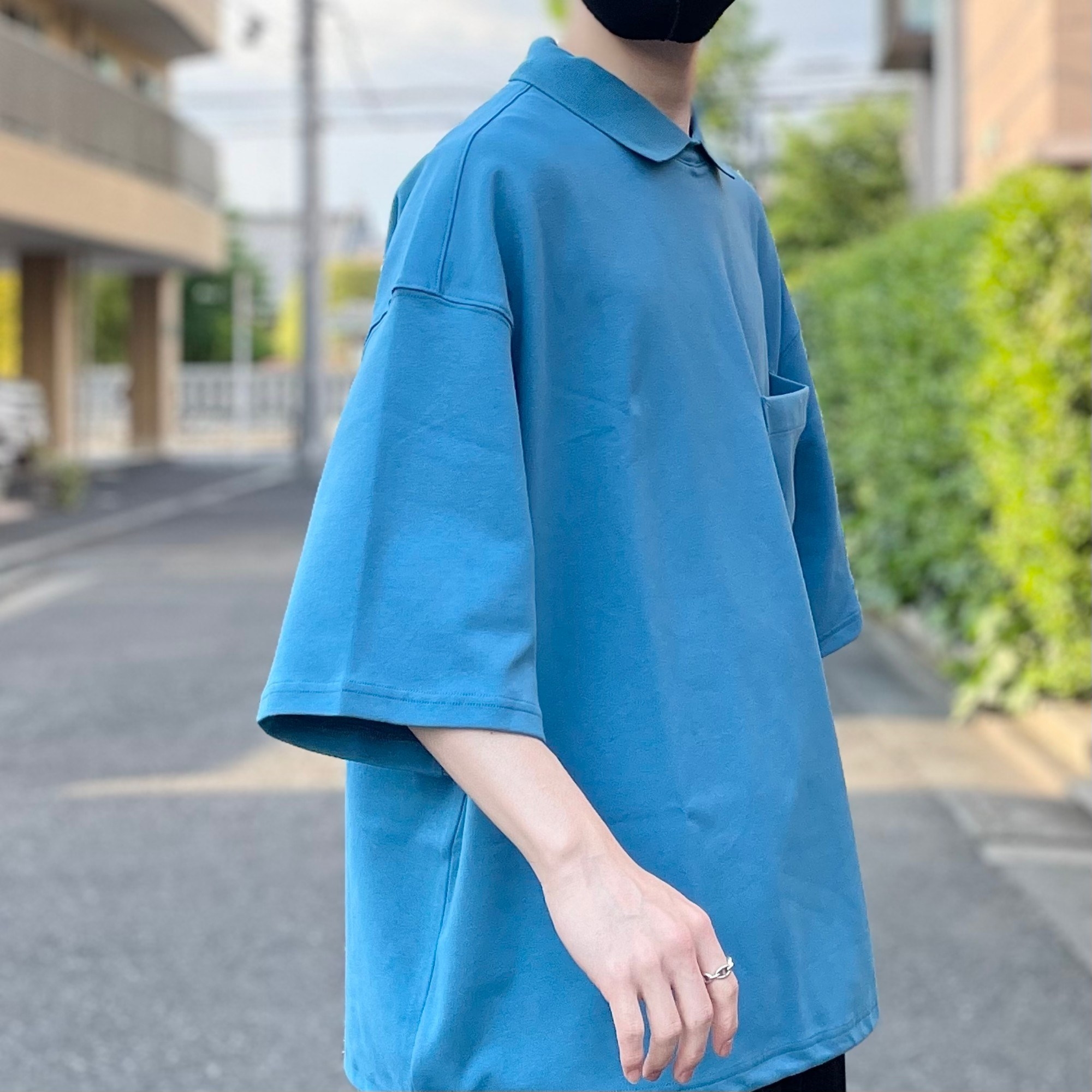 H&Mのおすすめのメンズアイテム「オーバーサイズフィット ドローストリングトップス」