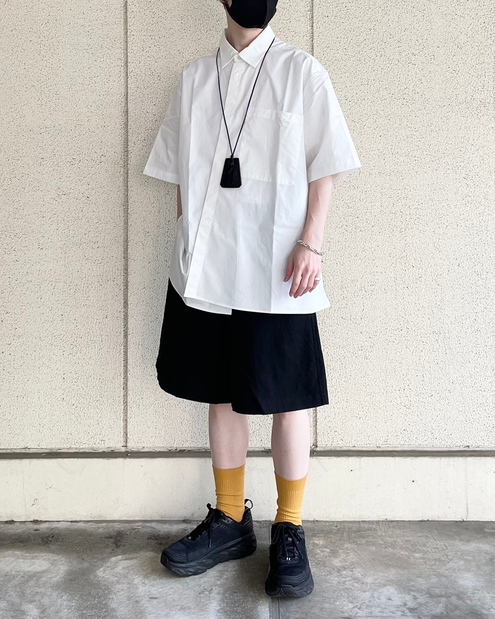 H&amp;amp;Mのおすすめのメンズアイテム「オーバーサイズフィット コットンシャツ」のコーディネート