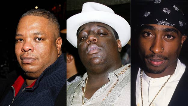 Lance "Un" Rivera, The Notorious B.I.G. and 2Pac image split