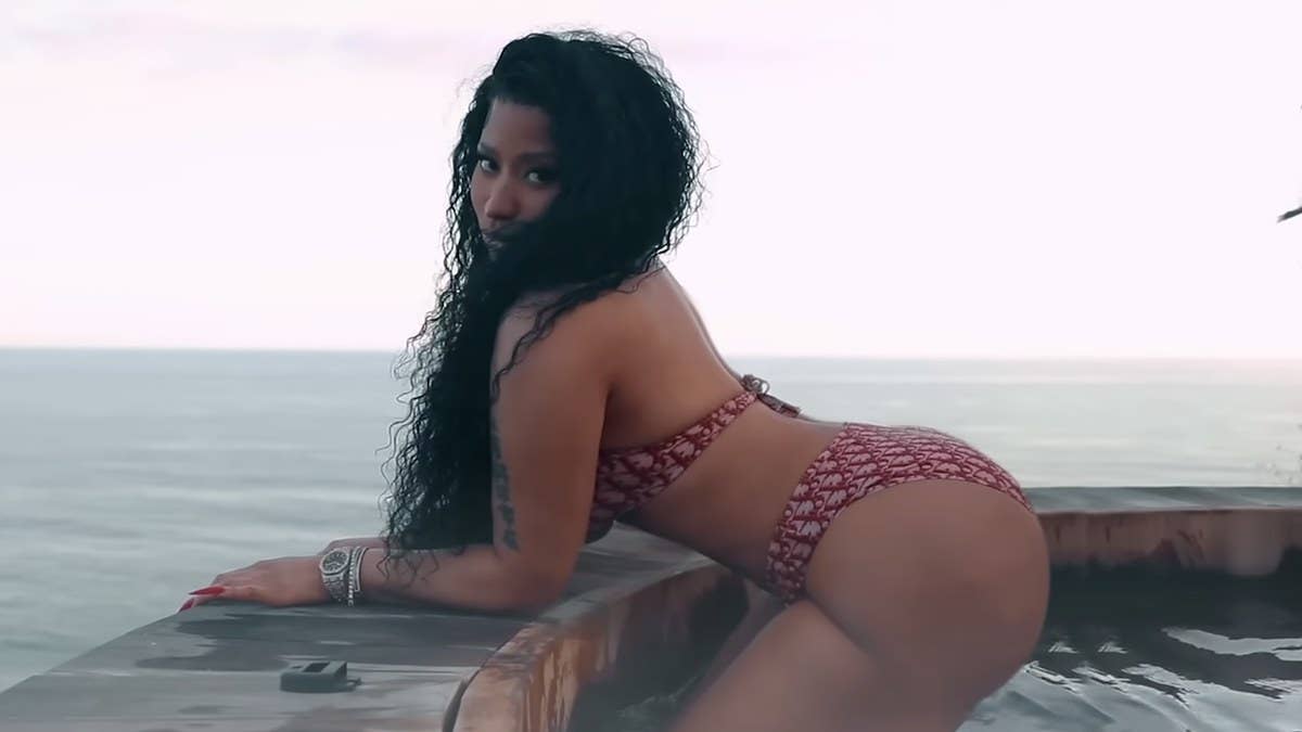 More than two months after dropping her latest offering "Red Ruby Da Sleeze," Nicki Minaj returns with a new music video for the hard-hitting single.