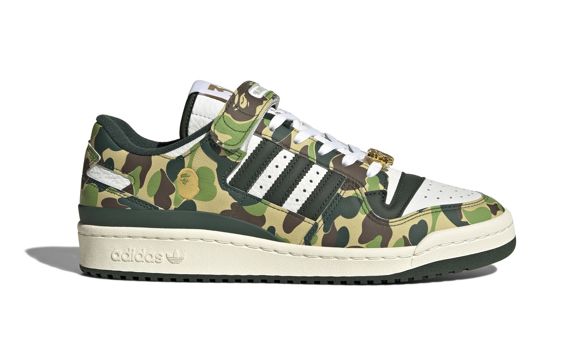 Bape x Adidas Forum Low &#x27;Green Camo&#x27;