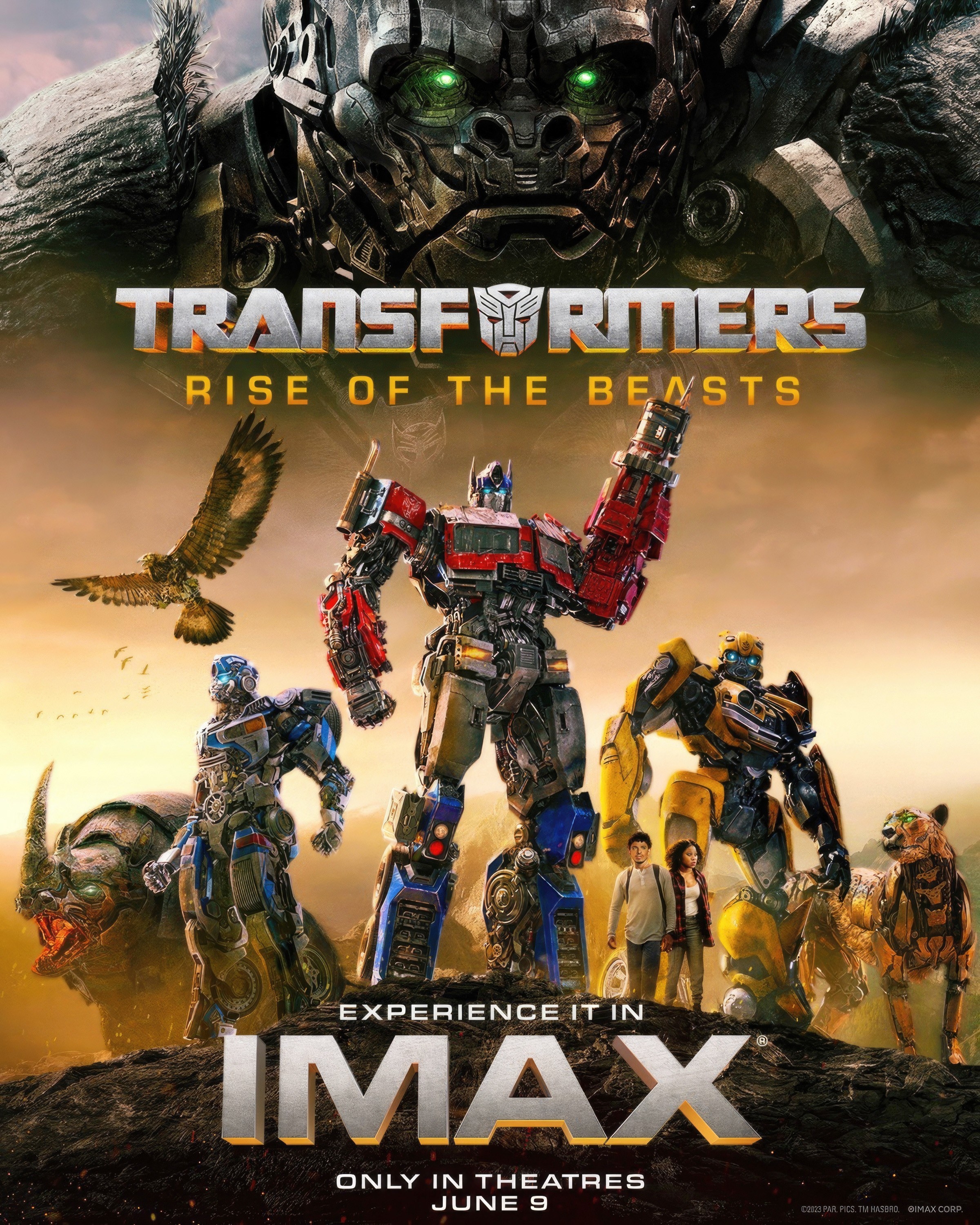 The poster for Transformers