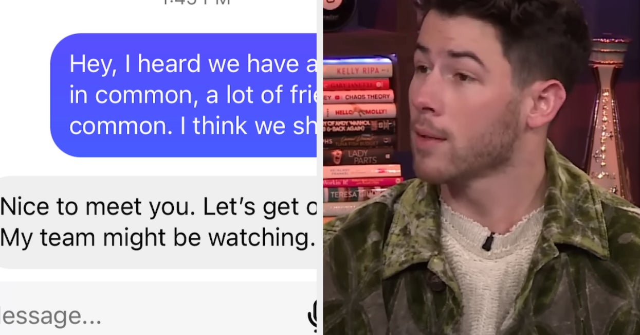 Nick Jonas Shared The Exact Message He Sent Priyanka Chopra When He Slid Into Her DMs