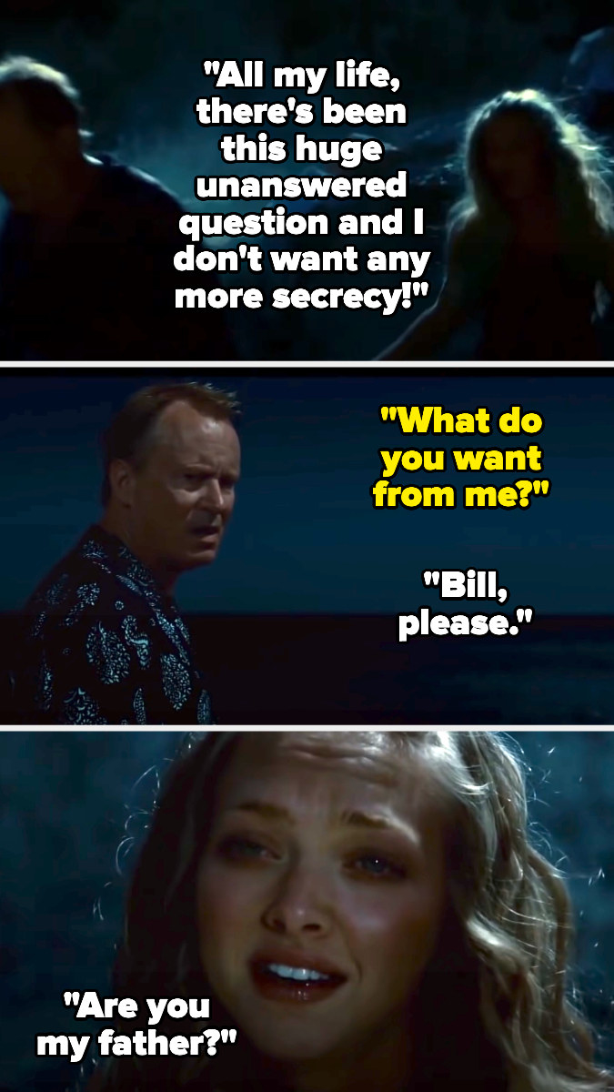 比尔请的人说,你是我的父亲