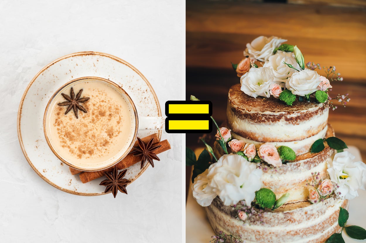Chai and a cake