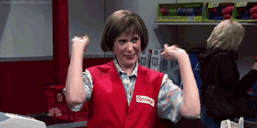 Kristin Wiig on &quot;Saturday Night Live&quot; dressed as a Target employee