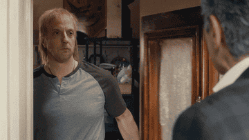 Roland slams the door on what he thinks is a door-to-door salesman on &quot;Schitt's Creek&quot;