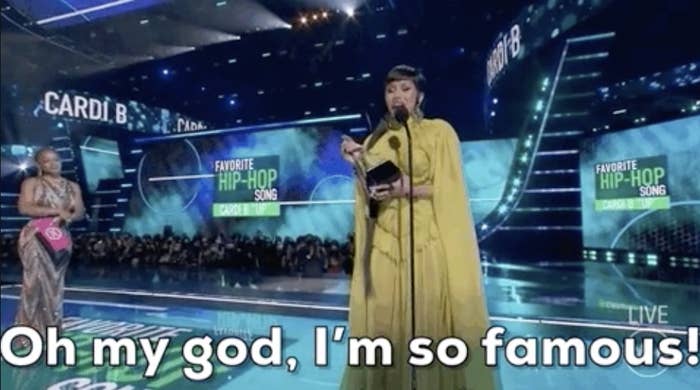 &quot;Oh my god, I'm so famous!&quot;