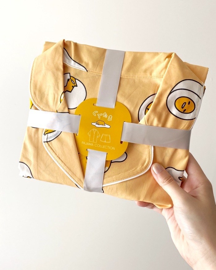 GU（ジーユー）のオススメの商品「コットンパジャマ(半袖&amp;amp;ショートパンツ) GUDETAMA +X」