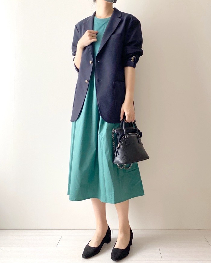 UNIQLO（ユニクロ）のおすすめワンピース「コンビネーションフレアワンピース」