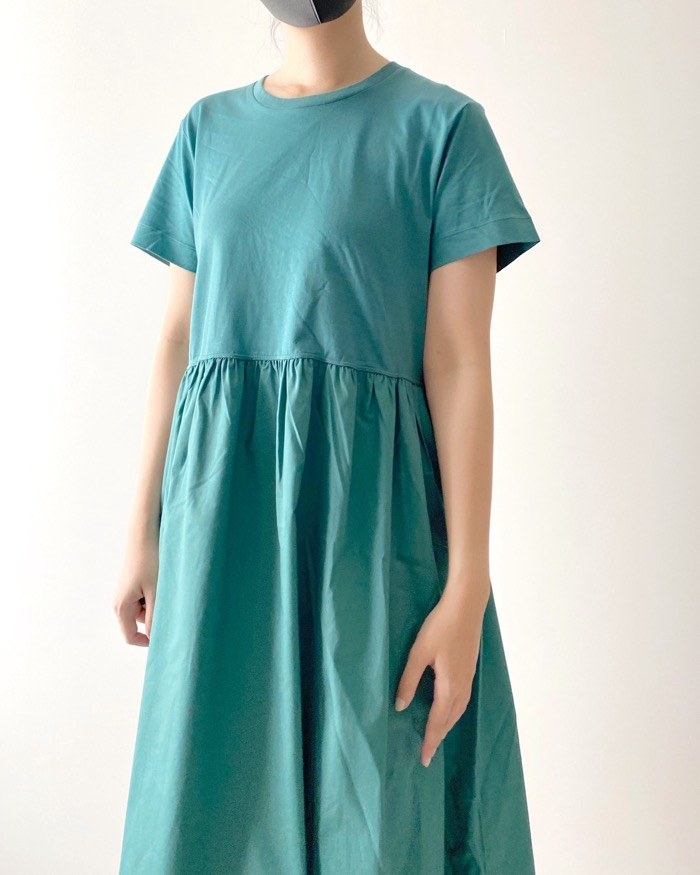 UNIQLO（ユニクロ）のおすすめワンピース「コンビネーションフレアワンピース」