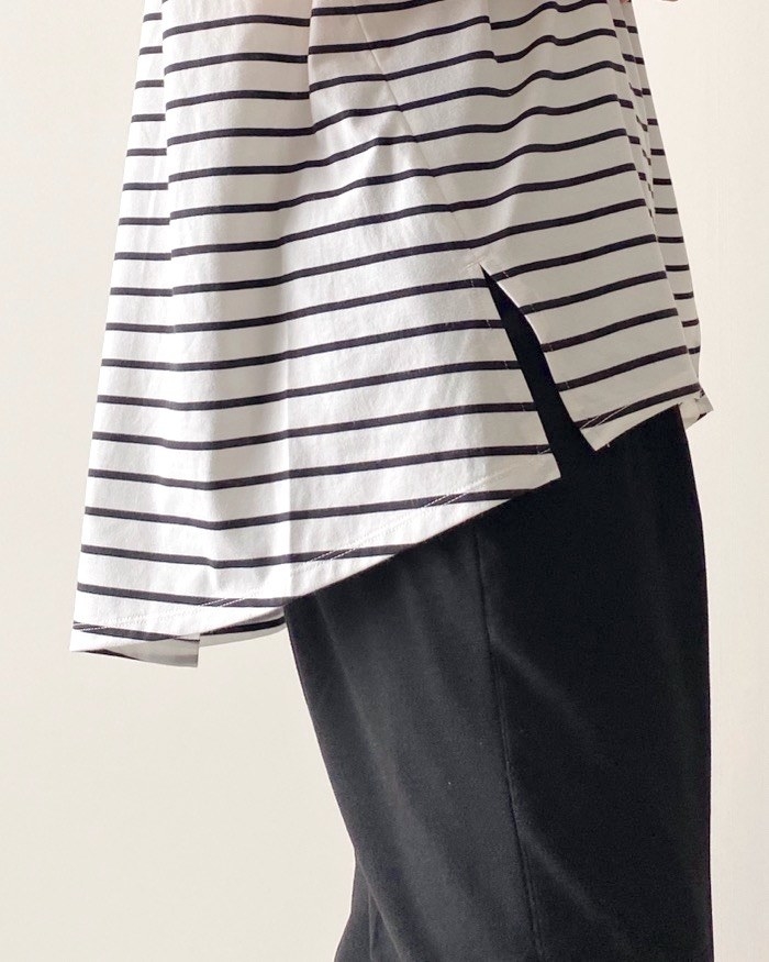 GLOBAL WORK（グローバルワーク）のオススメのファッションアイテム「快適ハイネックフレンチ」のコーディネート