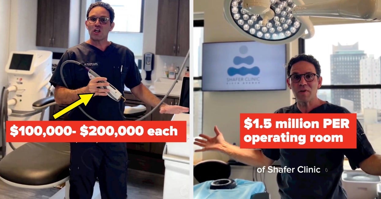This Celebrity Plastic Surgeon Revealed The Cost Of Being A Plastic Surgeon, And I’m Sweating
