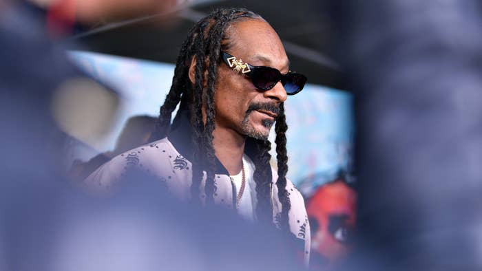 Snoop Dogg is pictured at an event
