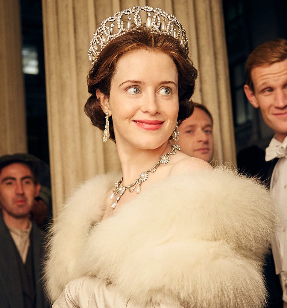 Claire Foy as Queen Elizabeth II