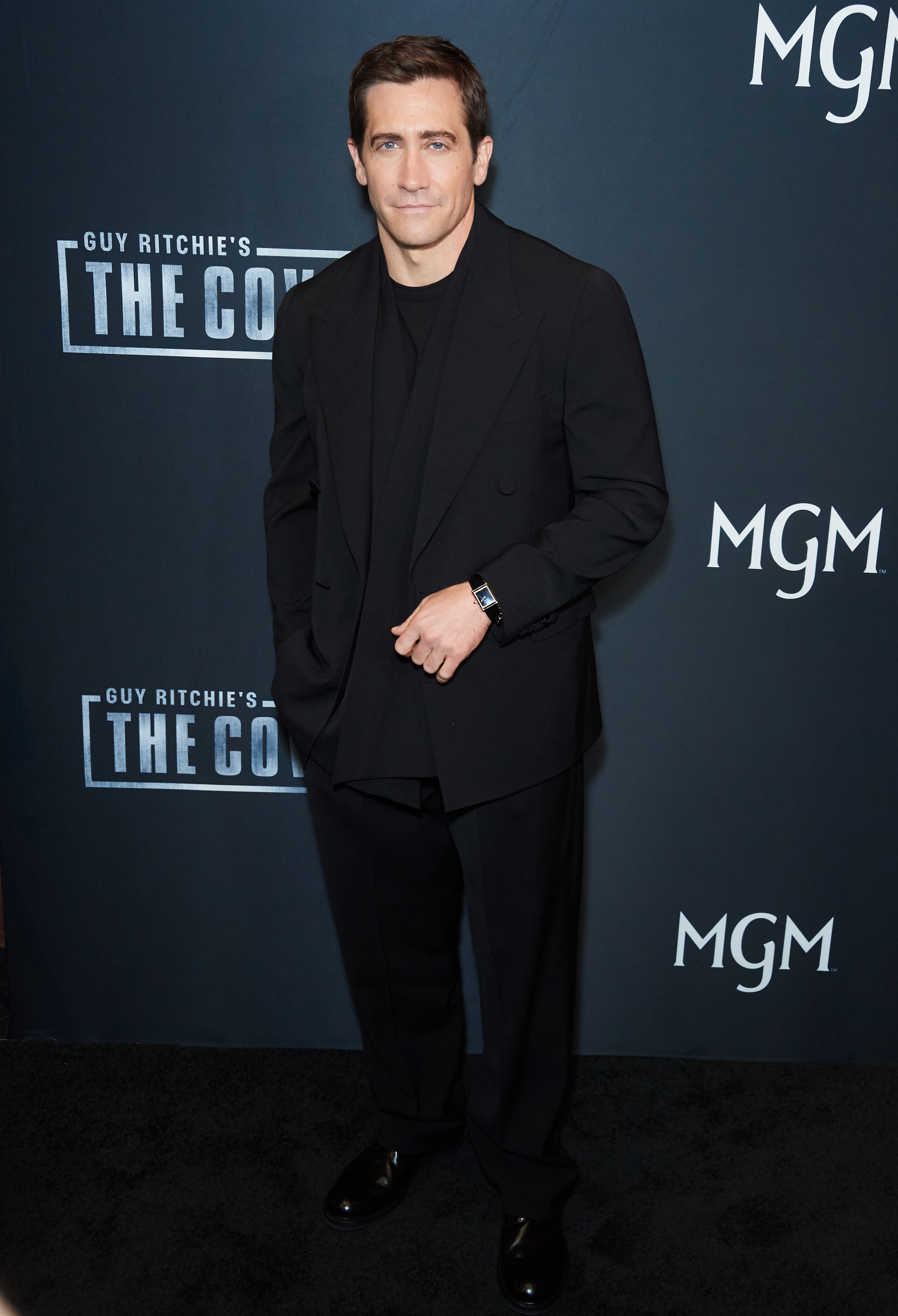 closeup of jake in a suit