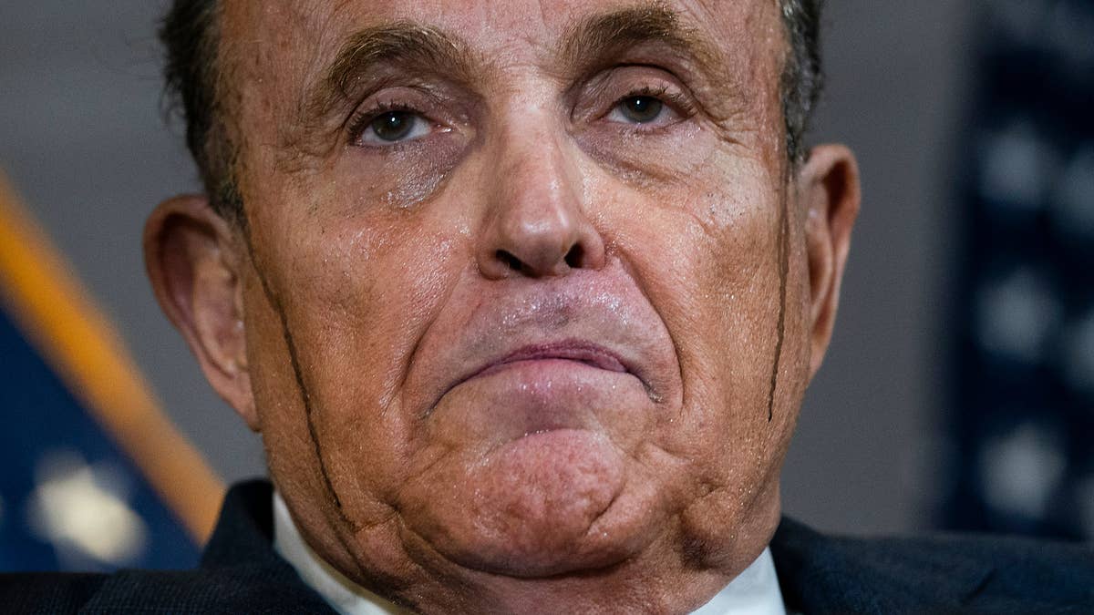 Rudy Giuliani, a perpetually sweaty Trump lackey, is at the center of a new $10 million lawsuit.