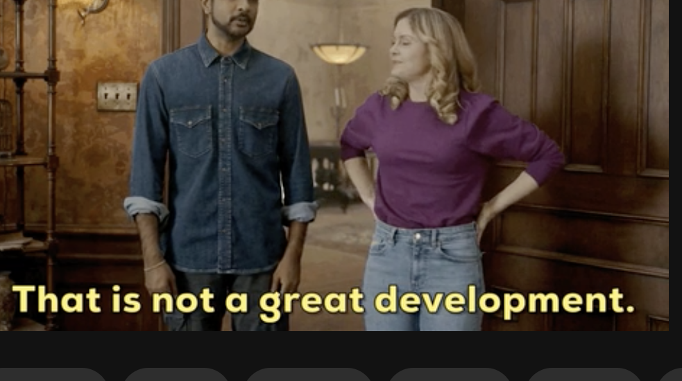 &quot;That is not a great development.&quot;