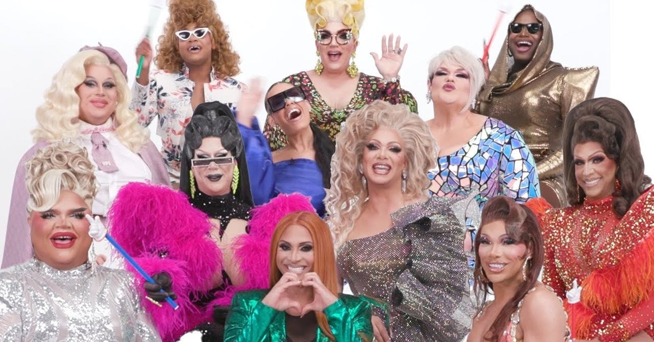 RuPaul's Drag Race All Stars 8 Queens Play Who's Who