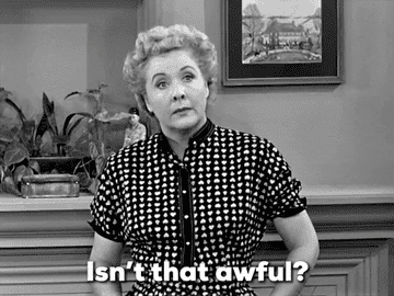Ethel talks about something she thinks is &quot;awful&quot; in &quot;I Love Lucy&quot;
