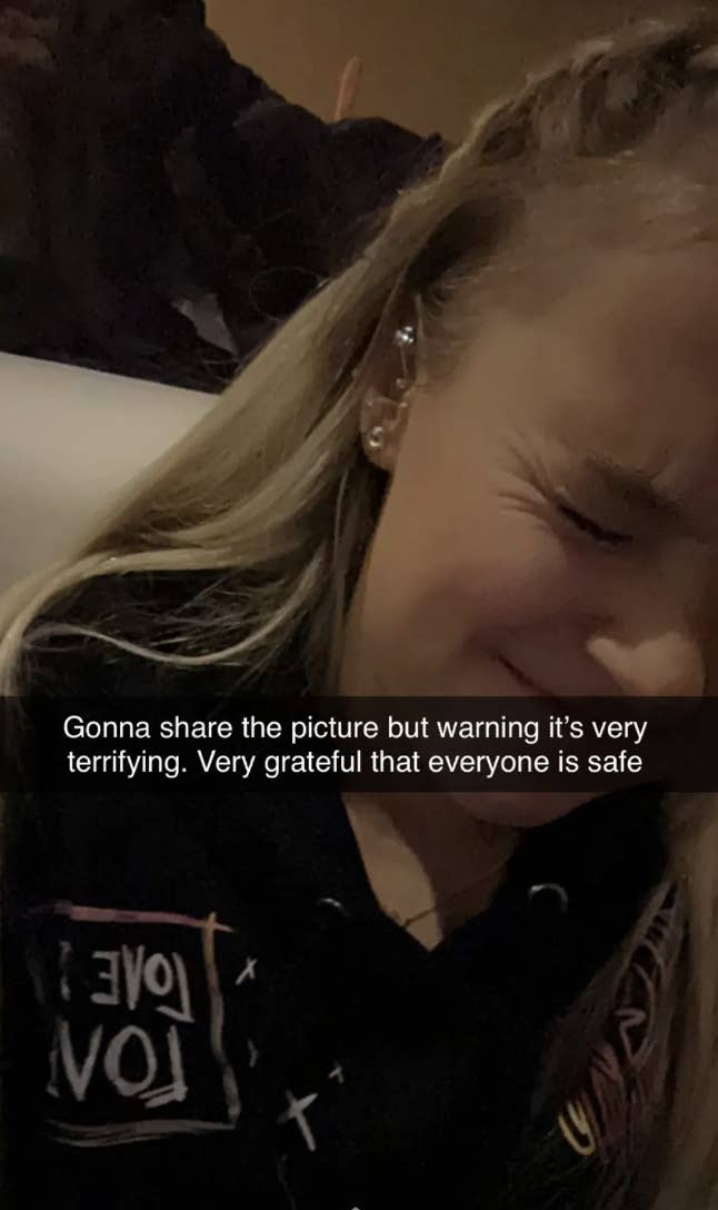 JoJo cringing as she explains the robbery that took place at her home