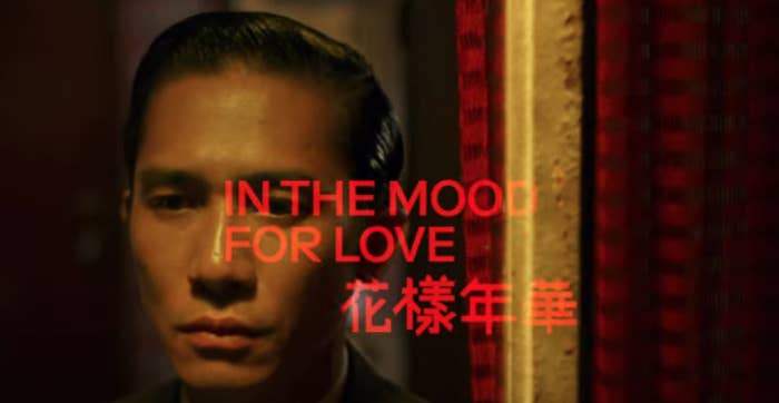 Tony Leung in &quot;In The Mood For Love&quot;