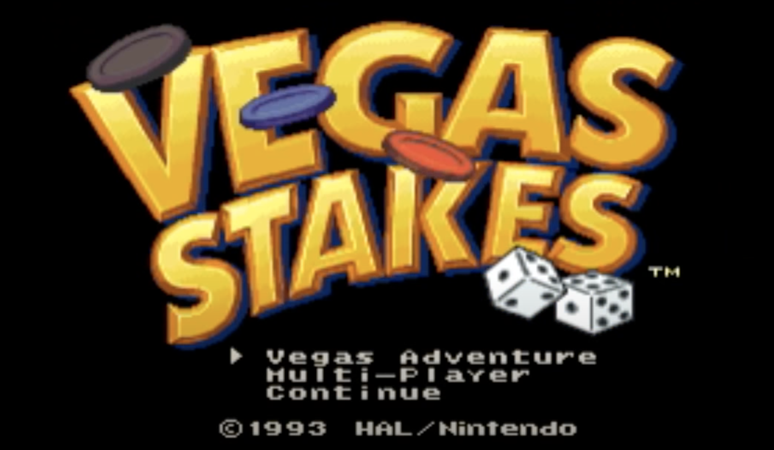 screenshot of the vegas stakes game