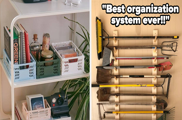 If Your Cluttered Space Is Starting To Get Scary, Here Are 48 Organization Products To Help Transform It