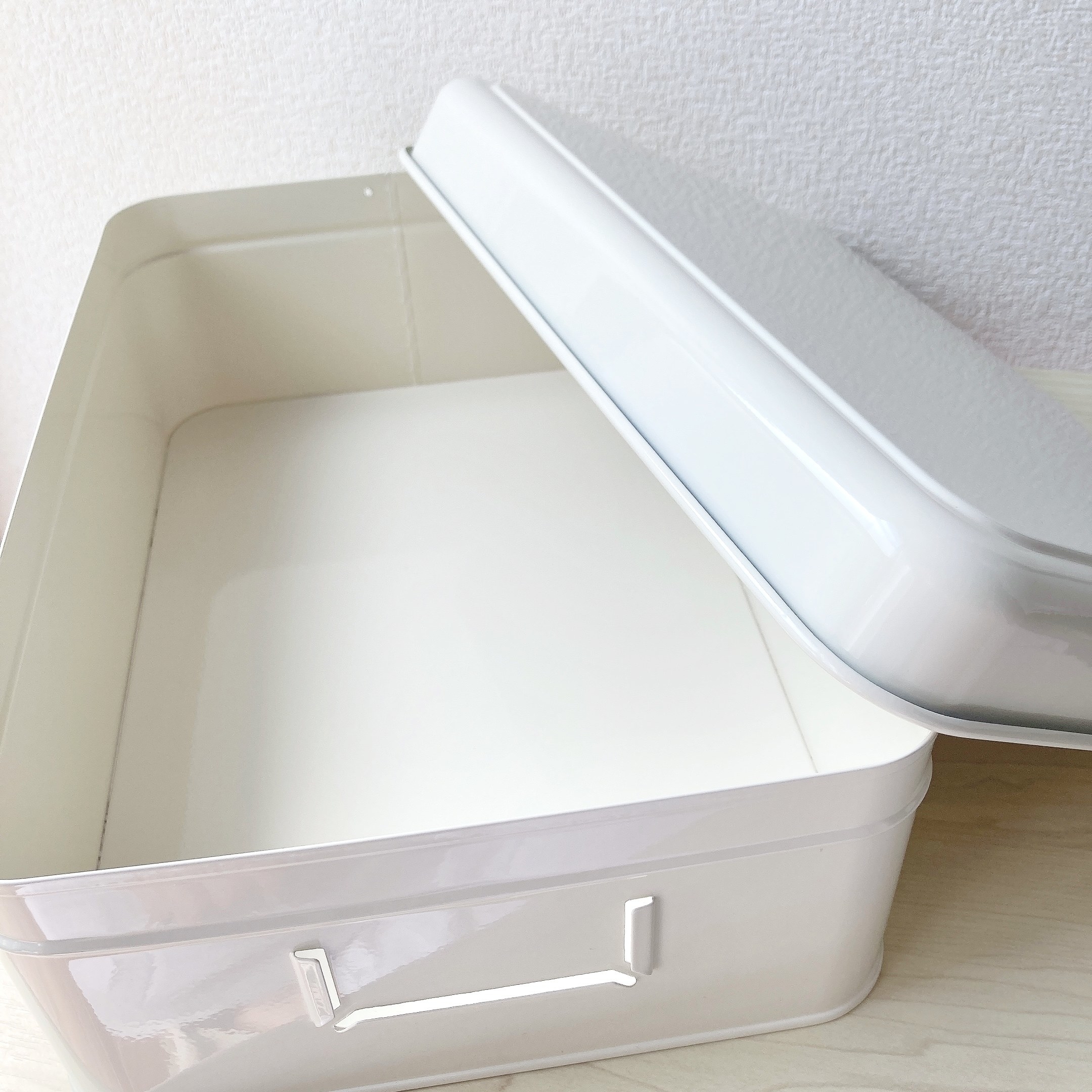 IKEA(イケア)のオススメの収納グッズ「PLOGFÅRA プローグフォーラ 収納ボックス ふた付き 2点セット」