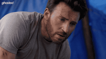 Ana de Armis breaking Chris Evans nose in Ghosted