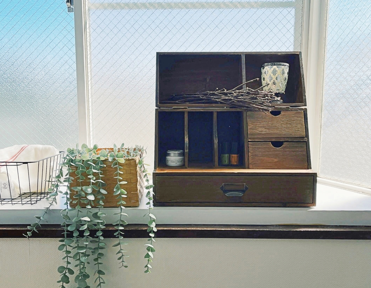 salut!（サリュ）のオススメの収納グッズ「リサイクルウッドツールトランク」