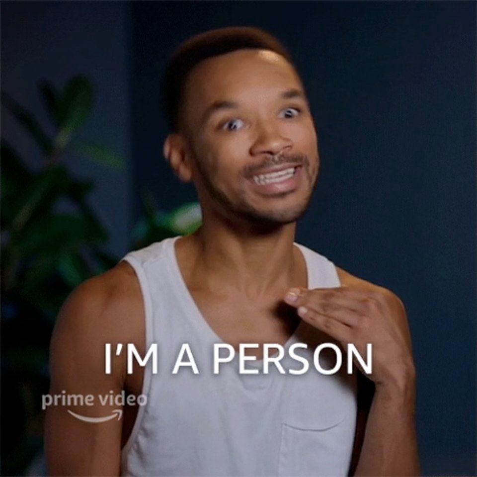 person saying, i&#x27;m a person