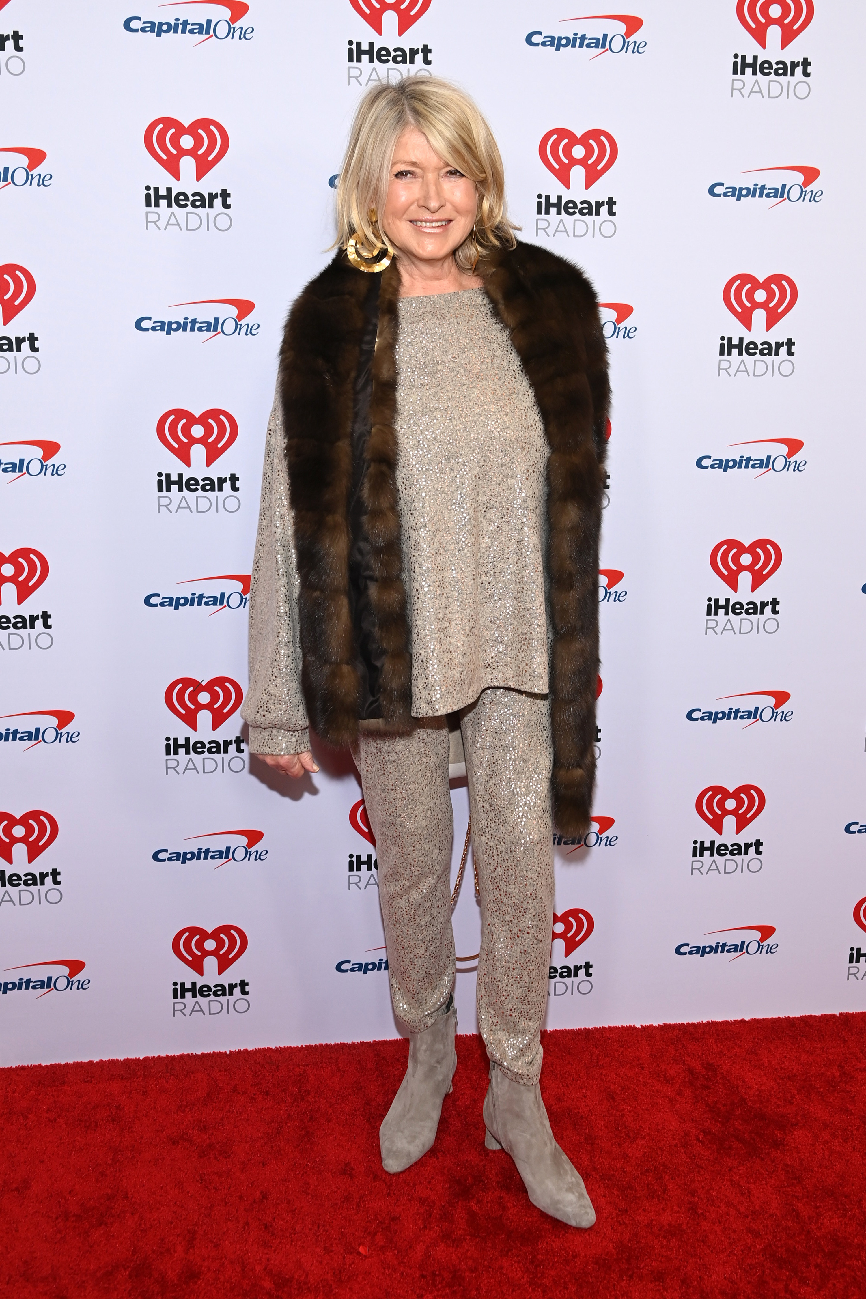 Martha on the red carpet for iHeart Radio