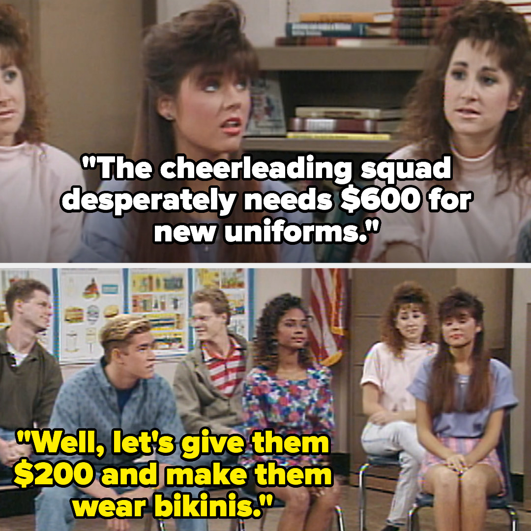Screenshots from &quot;Saved by the Bell&quot;