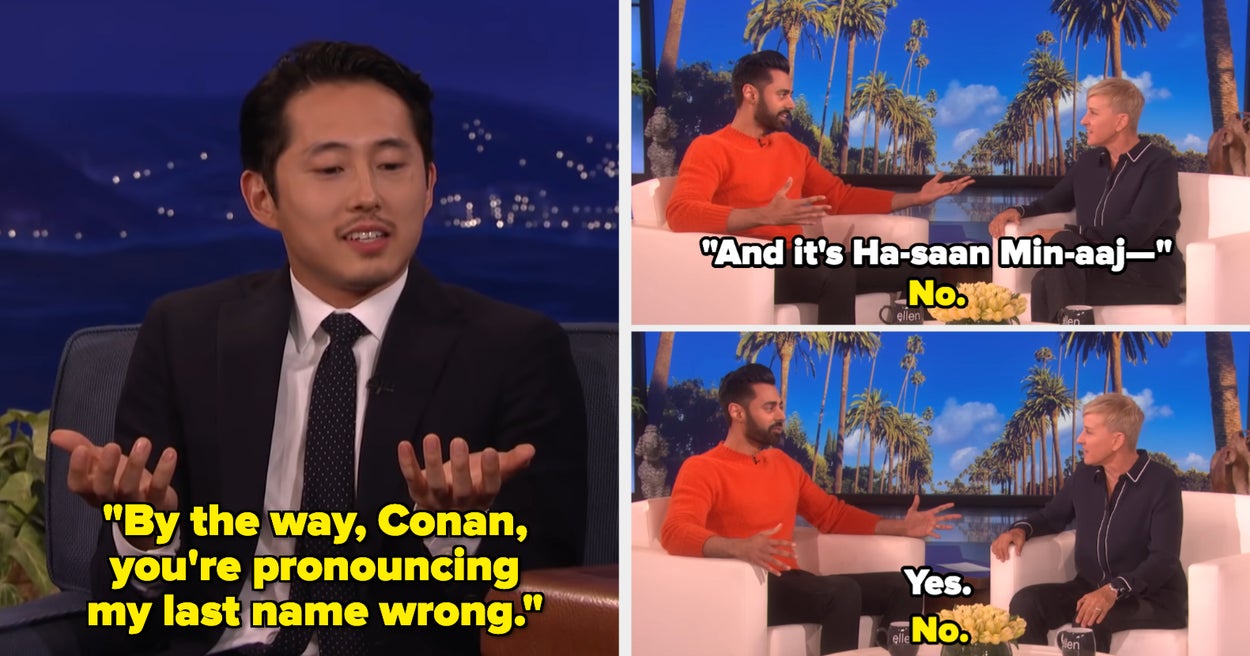 “I’m Asking For Basic Respect”: 9 Celebrities Who’ve Stopped To Explain How To Actually Pronounce Their Names During Interviews “I’m Asking For Basic Respect”: 9 Celebrities Who’ve Stopped To Explain How To Actually Pronounce Their Names During Interviews