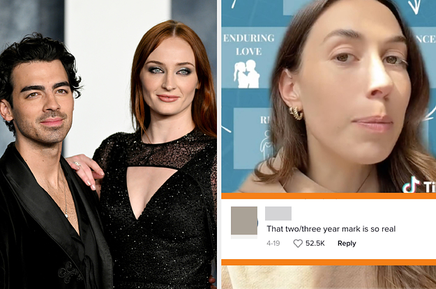 Joe Jonas and Sophie turner; a TikTokker