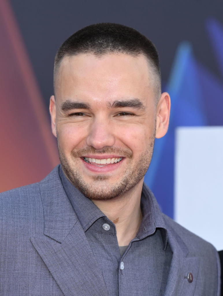 A closeup of Liam with a fuller face