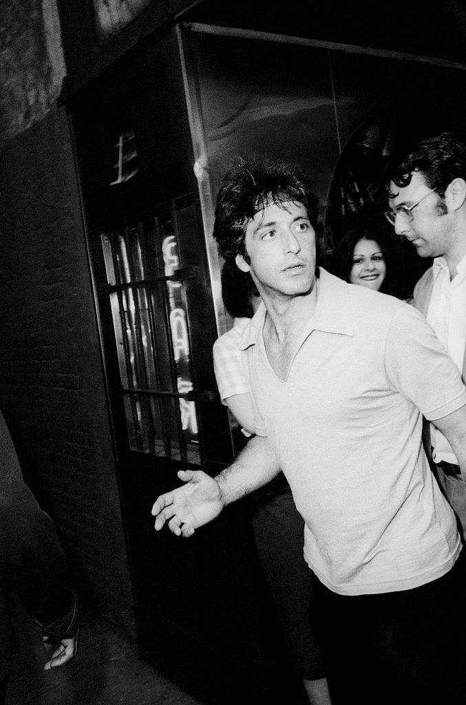 Closeup of young Al Pacino