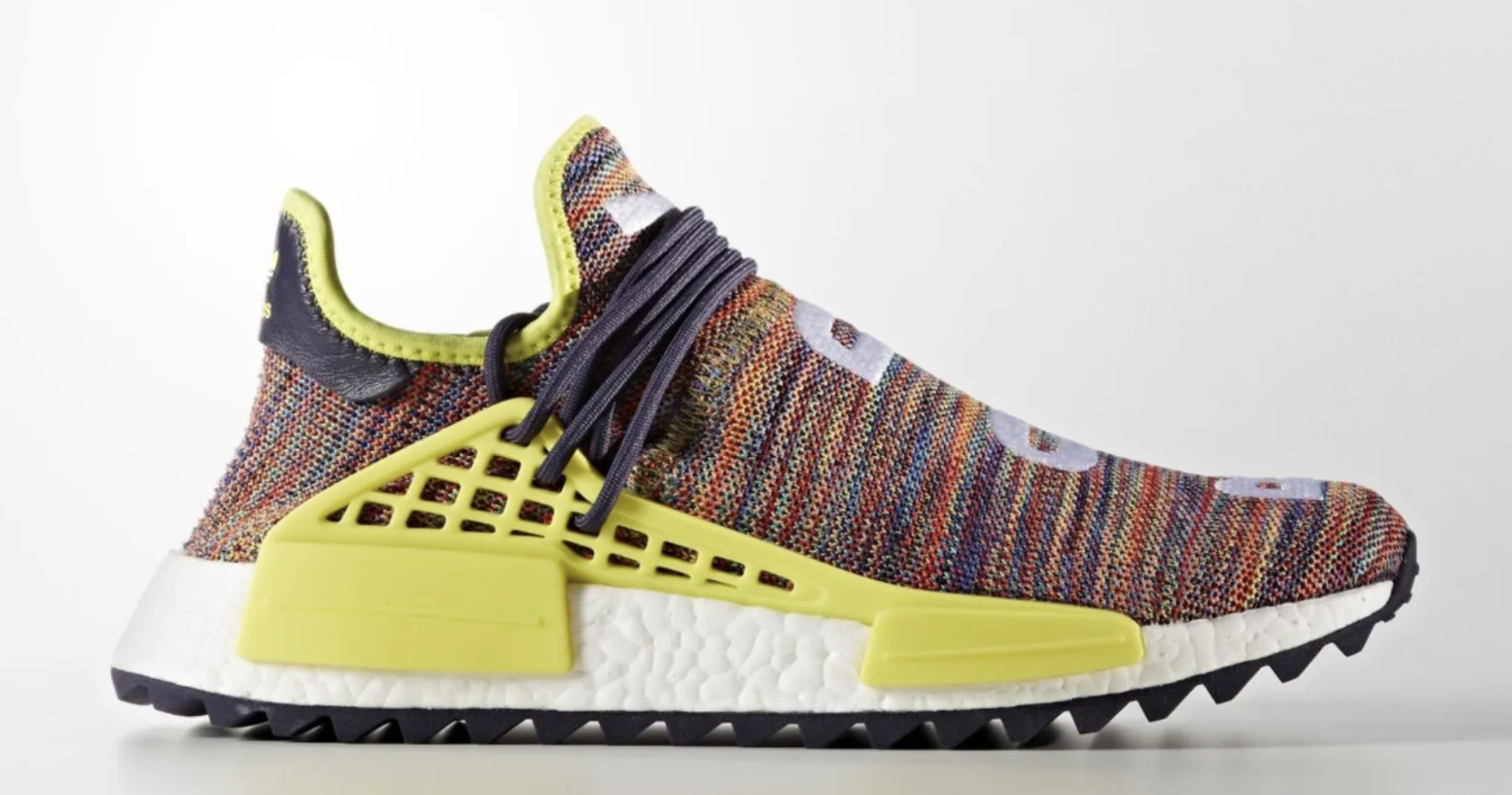 The Pharrell x Adidas NMD Hu Trail