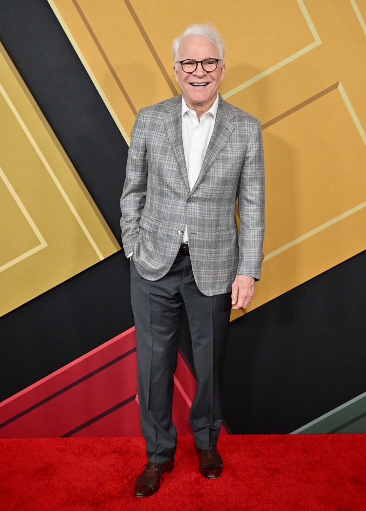 Steve Martin on the red carpet