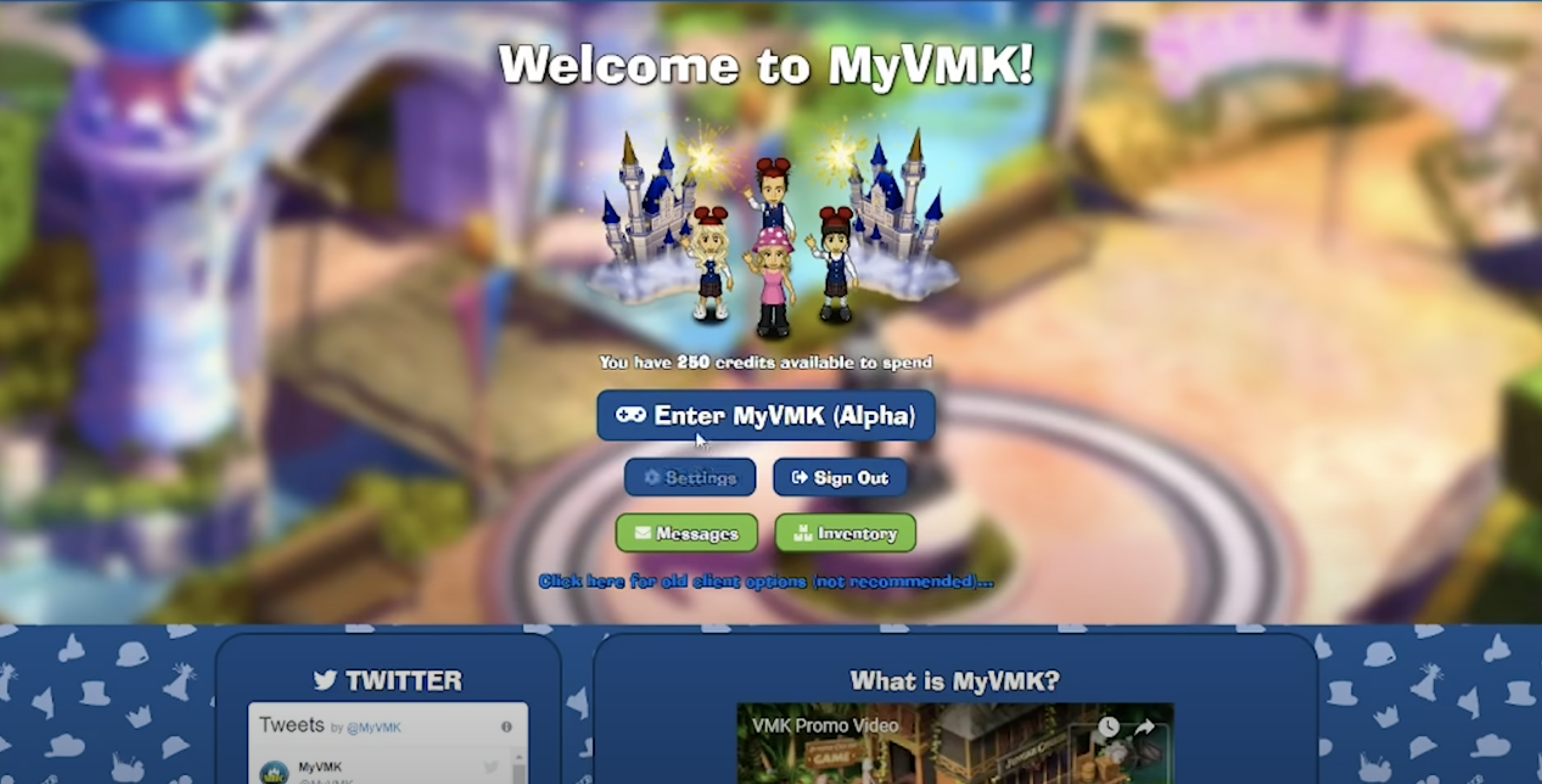 screenshot of VMK