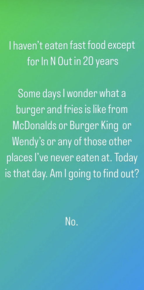 Some days I wonder what a burger and fries from McDonalds or Burger King or Wendy&#x27;s or any of those other places I&#x27;ve never eaten at. Today is that day. Am I going to find out? No