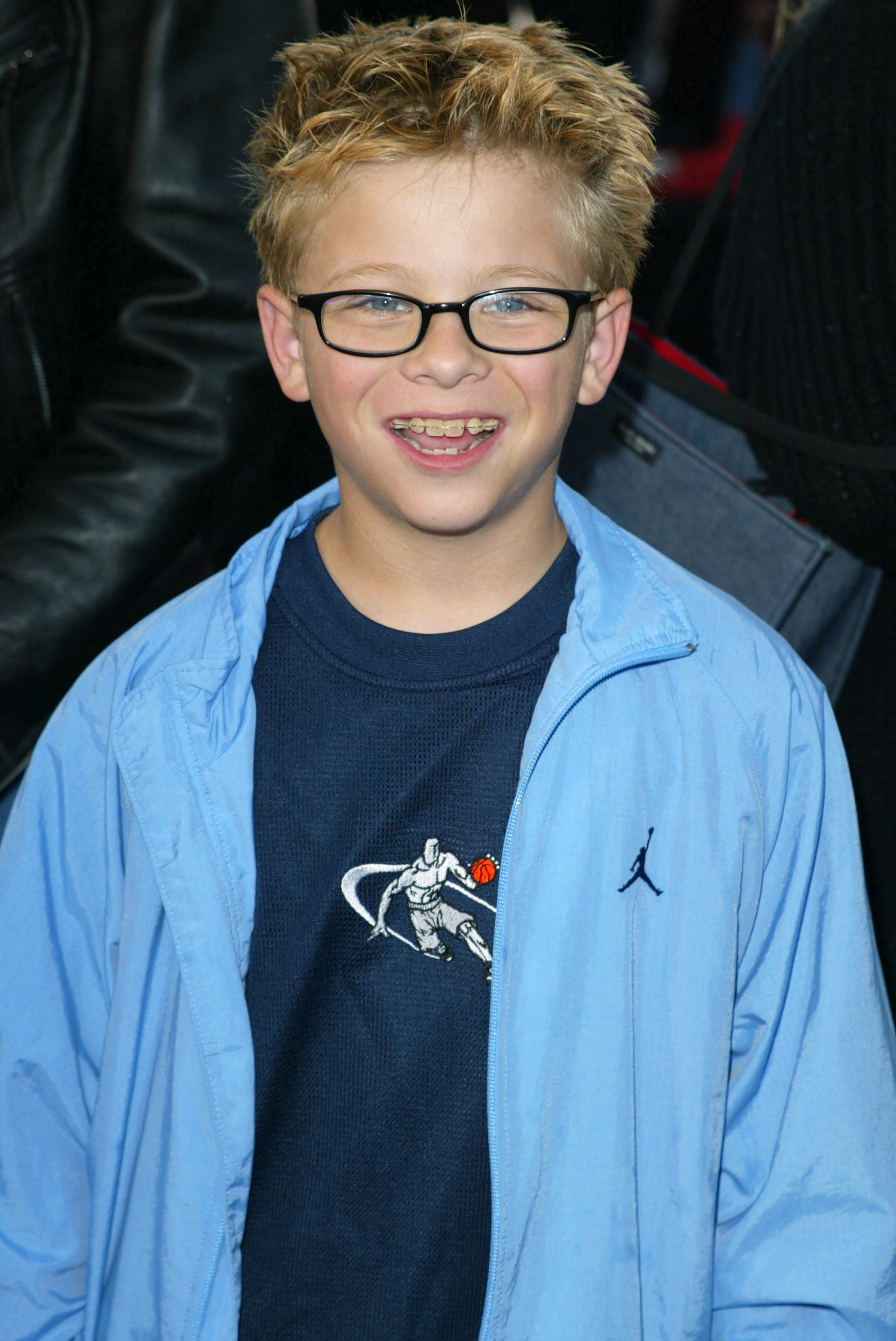 Jonathan Lipnicki arrives at the premiere of &quot;Spider-Man&quot;