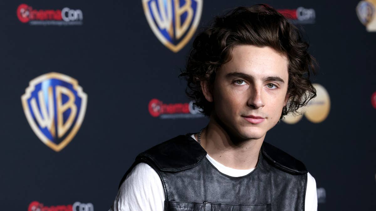 Timothée Chalamet is looking forward to having an "uncynical young audience" for the long-awaited prequel.