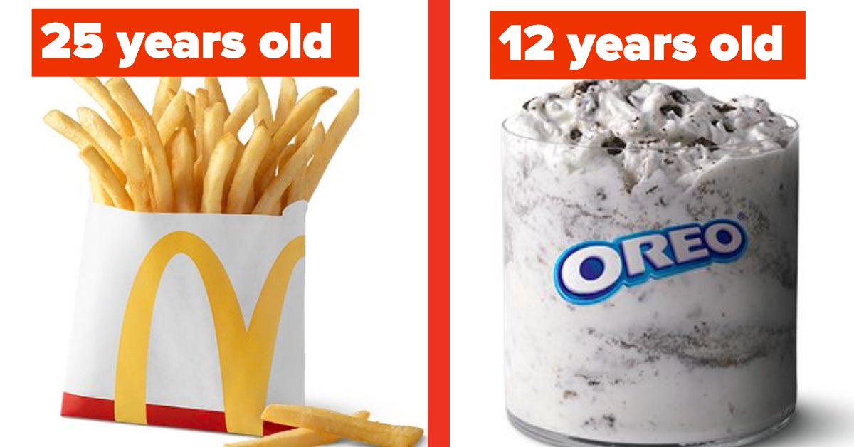 Order Mcdonald'S And I'Ll Surely Guess Your Age