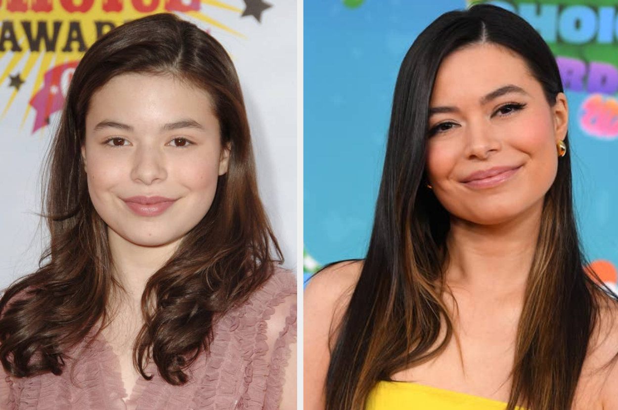 Miranda Cosgrove attends the Nickelodeon  Kids&#x27; Choice Awards in 2006, Miranda Cosgrove poses at the Nickelodeon Kids&#x27; Choice Awards on March 04, 2023