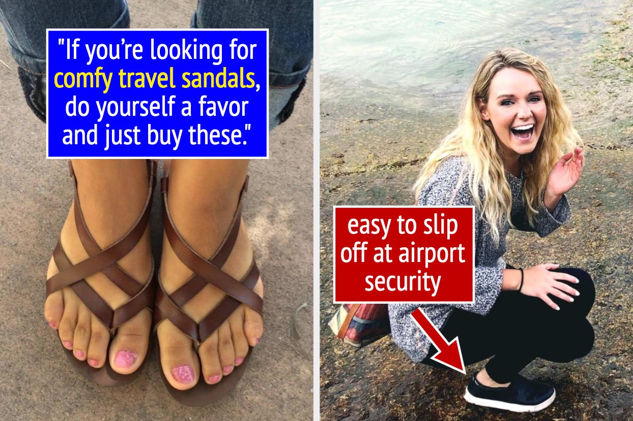 Just 35 Comfy Shoes That Might Be The Only Pair You Need For That Upcoming Trip (Aka More Suitcase Space)
