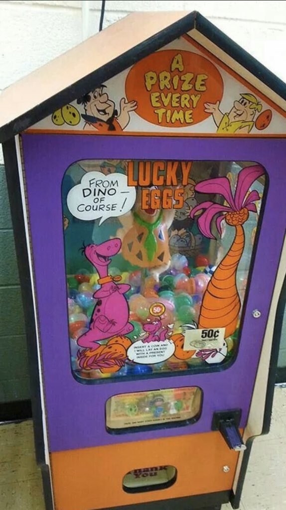 A lucky eggs machine